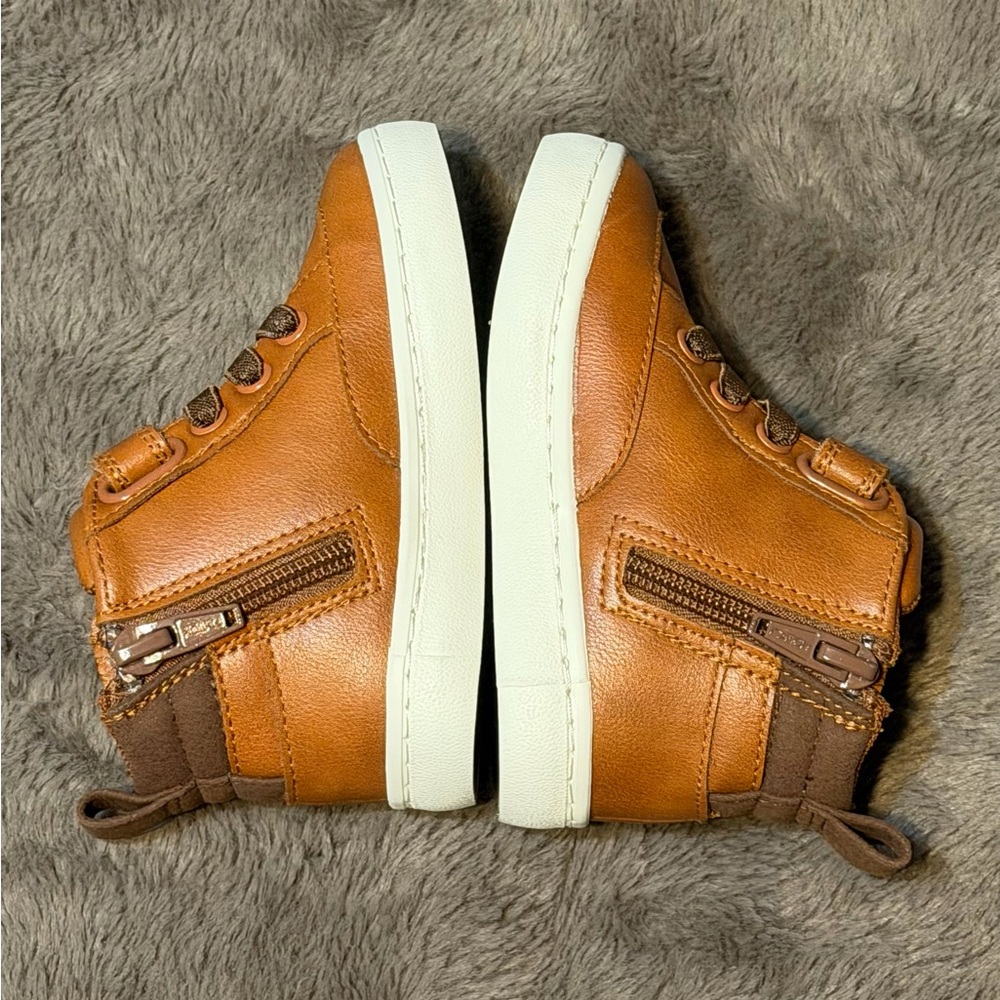 Cat & Jack - Toddler’s Brown Aidan Sneaker Boots, Size - 6T - Picture 5 of 15
